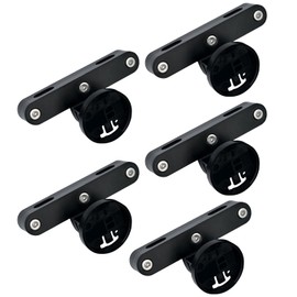 NineLeaf 5Pcs Bike Alarm Holder, Bike Seatpost Mount, Bike Cargo Rack Holder, Secure Electric Bicycle Tail Light Bracket, Bicycle Saddle Tail Light Mount for DIY Tools Bicycle Accessories