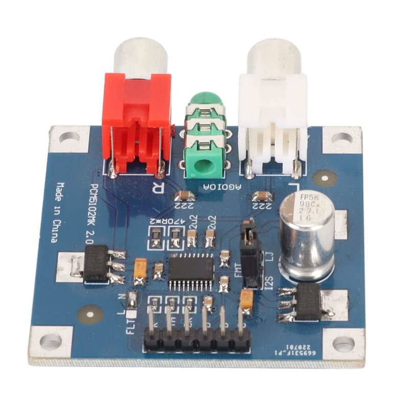 DAC Power Amplifier Decoder Board PCM5102/PCM5102A DAC Decoder, I2S Input
