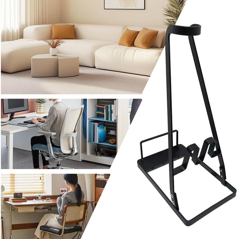 Soporte de metal para aspiradora para dormitorio, pasillo