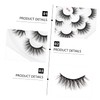 IWOWHERO Dense Makeup Eyelashes Natural Beauty Lashes False Eyelash Cosmetics