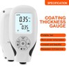 Coating Thickness Gauge,Paint Depth Gauge Meter for Automotive - Backlight