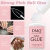 DMQ French Ombre Press on Nails Set, 240Pcs Square Nude