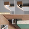 DGLILUAN Plaster in Recessed LED Aluminum Channel T Shape, 3.3