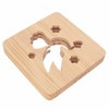 2W 3D Wood Carving Lamp Warm White Light Peace Dove