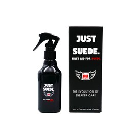 NuLifeKicks Just Suede - Limpiador profesional de gamuza y nubuk, piel de primera calidad y acondicionador de zapatos de gamuza auténtico, Claro, 7.5 Inch