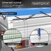 Tarpofix® Tarpaulin Hooks, Net Hooks with Rivets for Trailer Tarpaulin