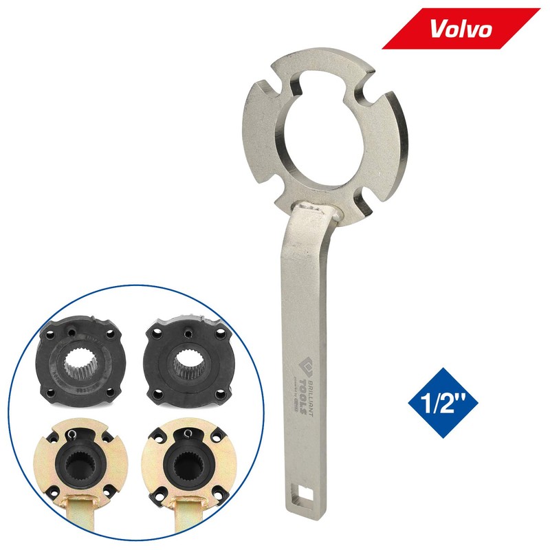 BRILLIANT TOOLS BT571090 Vibration Damper Retaining Wrench for Ford and
