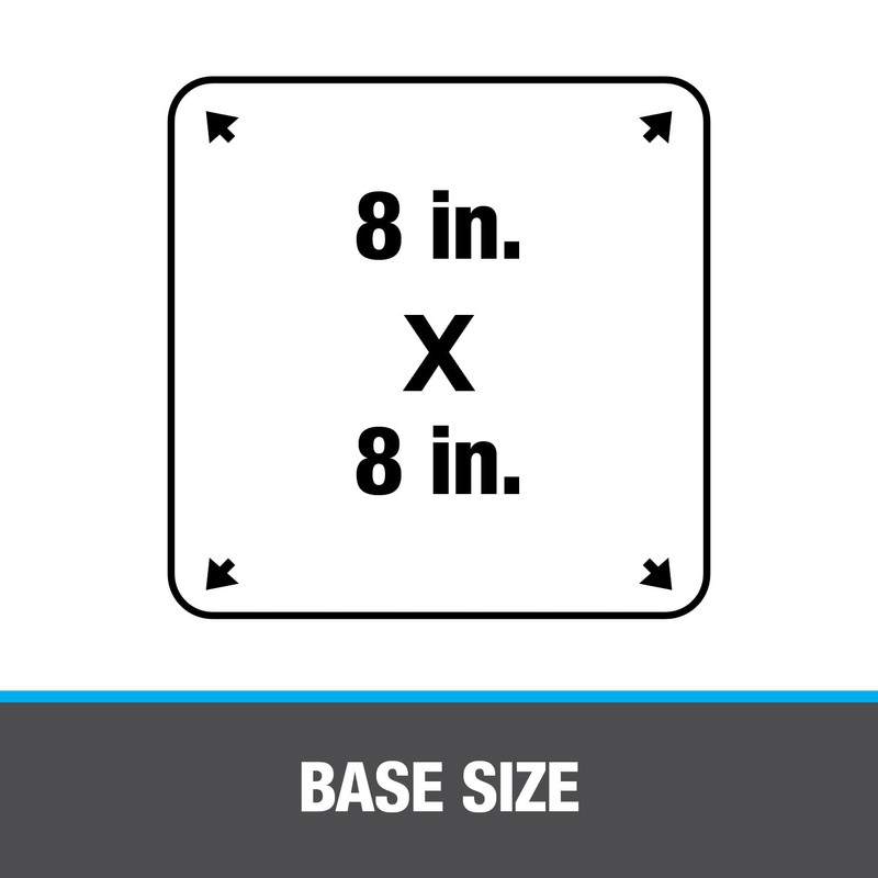 Oatey Closed to 5-3/4 in. Master Flash 8 in. x