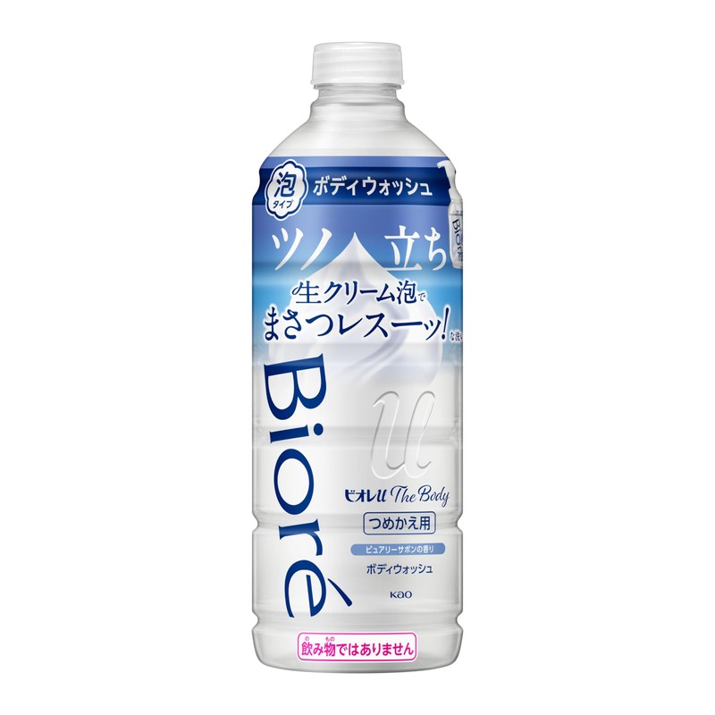 Bioré u The Body Foaming Body Soap, Pure Soap Scent,