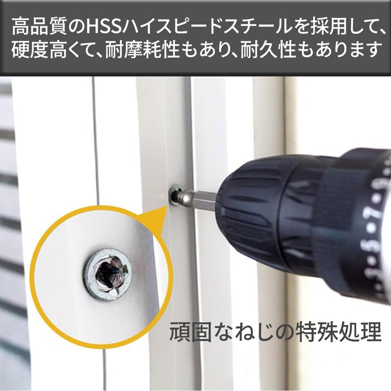 Extractor Drill Bit Set, Screw Removal Drill Bit, Crushed Screws,