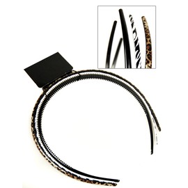 Animal Print Alice Hair Bands Set of 3