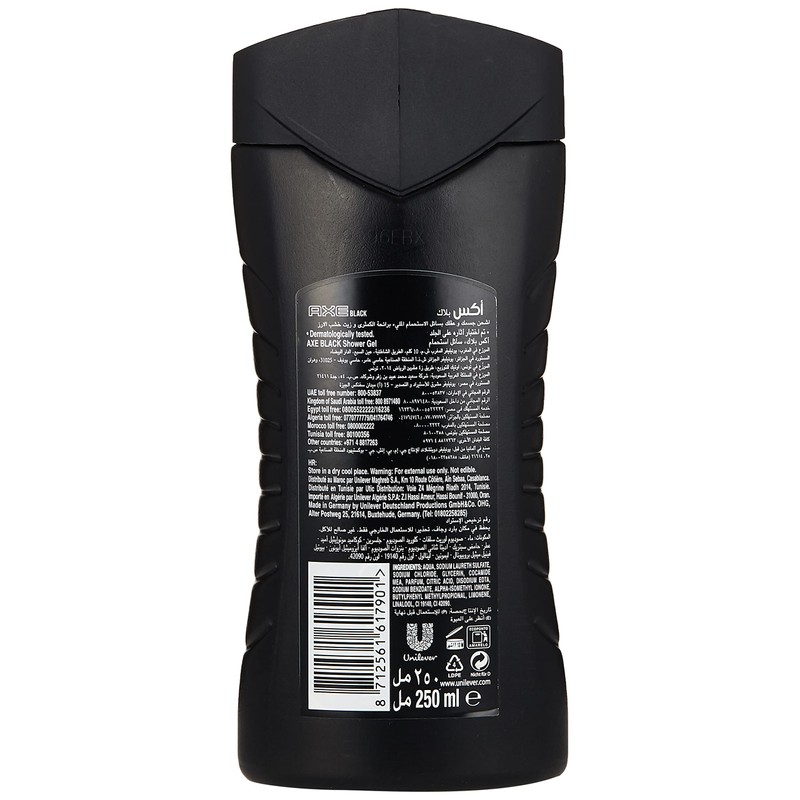Axe Black shower gel for men 8.5 oz