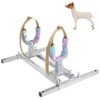 Mezurun Dog Breeding Stand（Multi-Specification） Stainless Steel Dog Breeding Stand，Shoulder height