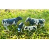 Talking Turtle 4pc Cow Figure Set - Plastic Farm Animal