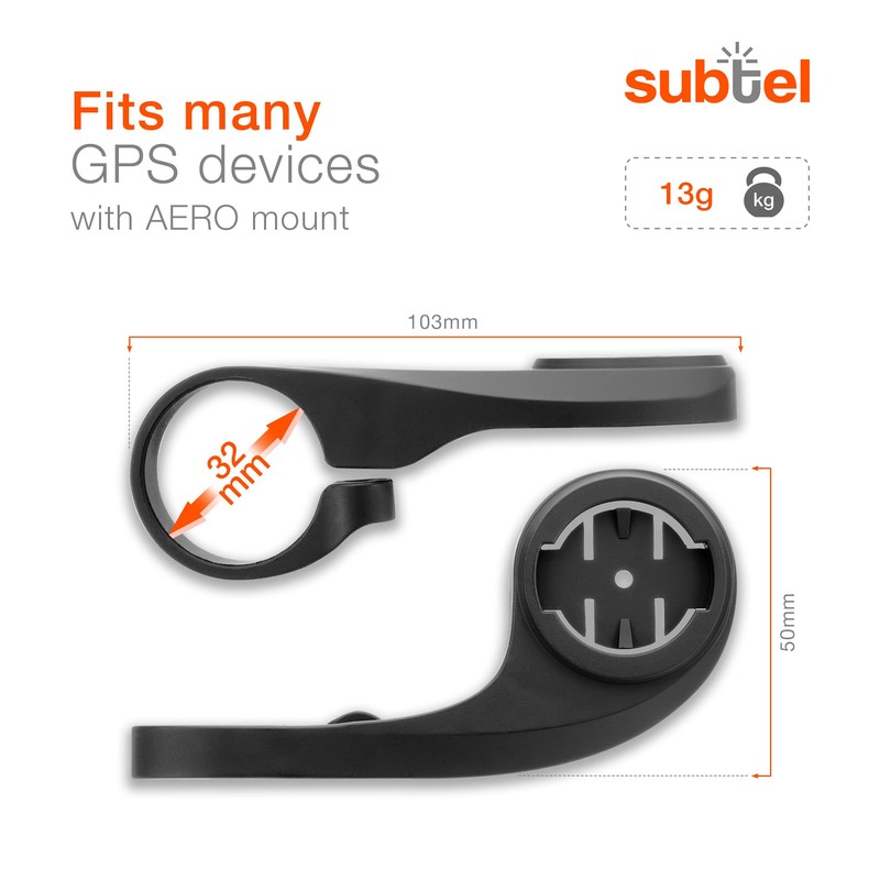 subtel Bike GPS Computer Mount Compatible for Mio Cyclo 210