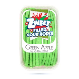 Zweet Sour Apple Ropes, Green
