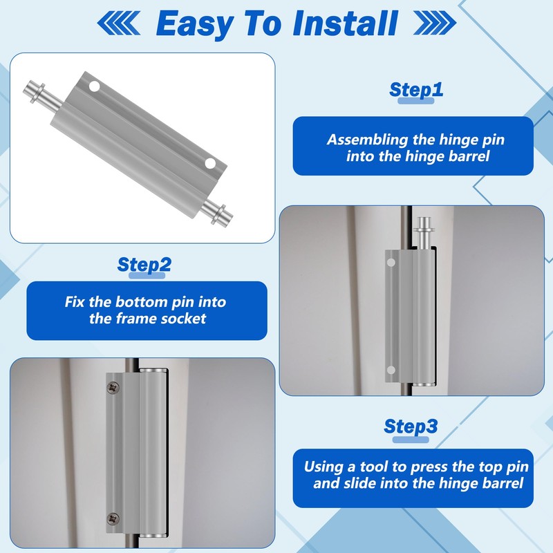 4 Pack K 5131 Storm Door Hinge Pin Kit Fits