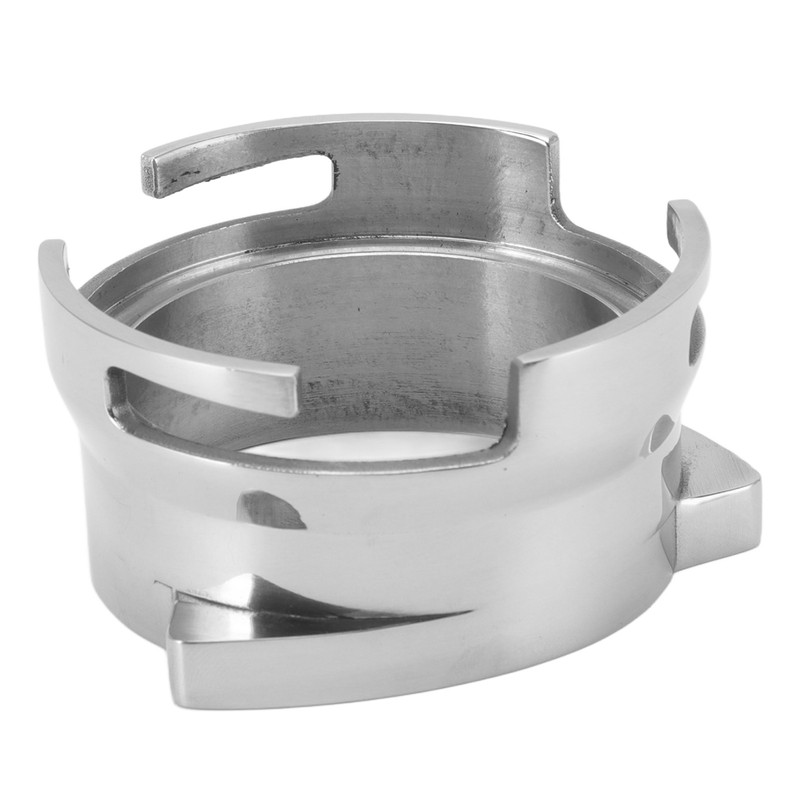 Coffee Dosing Funnel Stainless Steel Firmly Link Easy Installation Rotatable