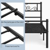 Yaheetech Twin XL Bed Frames Metal Platform Bed with Headboard