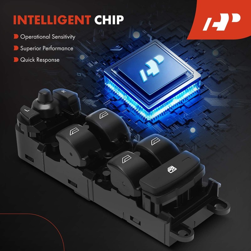 A-Premium Master Power Window Switch Compatible with Land Rover Range