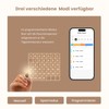 EMKE Smart Radiator Thermostat Kit, Intelligent Heating Thermostat Including Tuya