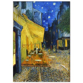 Van Gogh Poster Painting "Cafe Terrace at Night" A4 Size [Made in Japan] [Interior Wallpaper] Wallpaper Art Poster