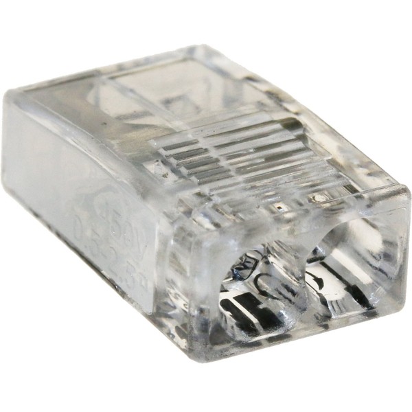 VID 2073-202 Connection Terminal/Clamp Connector 2 x Weiss 0, 5-2,