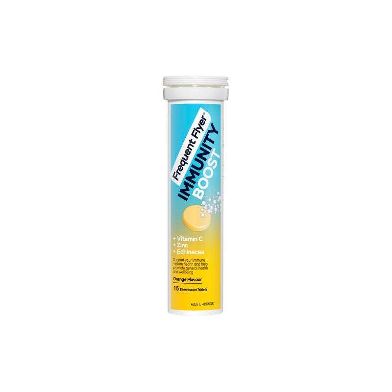 Frequent Flyer Immunity Boost Orange 15 Tablets