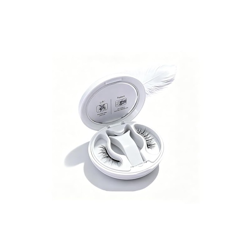 Shiny-X Magnet False Eyelashes (#06 Black)