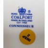 Coalport Fine Bone China CONNOISSEUR Bread And Butter Plate BRAND