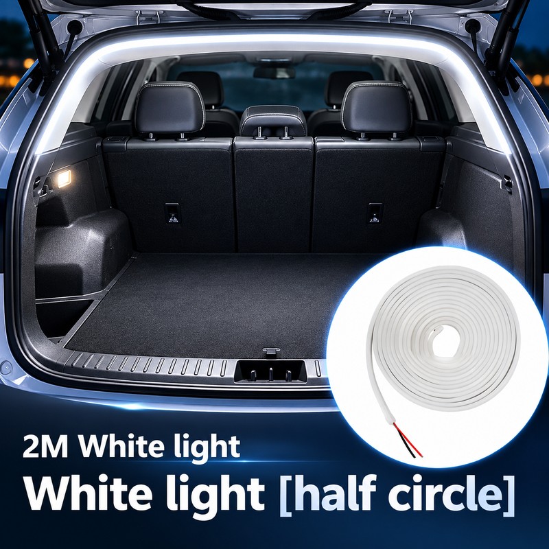 Car Trunk LED Light Strip for Interior Lighting – Flexible