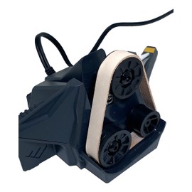 1/2" x 10" Leather Honing & Polishing Strop Belt - White Diamond Buffing Compound Included