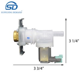 Supplying Demand 00633970 4162227 Dishwasher Water Inlet Valve Replacement Model Specific Not Universal