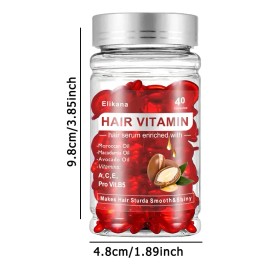 Vitaminas Para Cabello Elikana Con Aceites Naturales