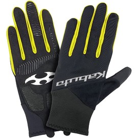 OGK KABUTO Bicycle Gloves for Spring and Autumn SFG-2 Black Yellow Size: M, Palm Circumference: 7.7 - 8.1 inches (195 - 205 mm), Length: 7.1 - 7.5 inches (180 - 190 mm)