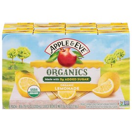 Apple & Eve, Juice Organic Lemonade, 54 Fl Oz, 8 Pack