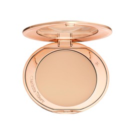 Charlotte Tilbury Airbrush Flawless Finish Setting Powder - Pore-Blurring Pressed Powder for Face Makeup to Minimize Shine with a Soft-Focus Finish