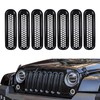 Mearo 7PCS Front Grill Mesh Inserts, Grill Inserts, Clip-on Grille