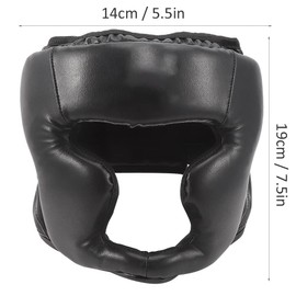 Haokaini Boxing Head Guard Helmet for Adults or Children, Closed Boxing Headguard Headgear, Full Face Protection Protection for Muay Thai Kickboxing Grappling Karate