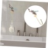WHAMVOX Elegant Decorative Hooks Metal Wall Mount Retro Bird Shape