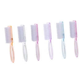 MERRYHAPY Complete Nail Brush Set 6pcs Home Fingernail Brush Manicure Kit Nail Art Tools