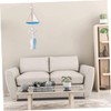 BIUDECO Wooden Fish Pendant Pcs Set Hanging Ornaments for Home