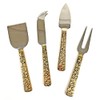 Michael Wainwright Panthera Gold 4 Piece Cheese Knife Set