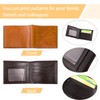 Sotiff 12 Pcs Leather Wallets Bulk for Men PU Trifold