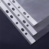 Zinnia A4 Punched Pockets 100 Pack 45 Microns Clear Poly