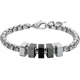 s.Oliver Mens Stainless Steel Bracelet 50868
