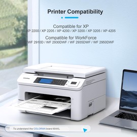 Coloran 604XL Cartridges Compatible with Epson Printer Cartridges 604 for Epson 604 604 XL for Epson XP 3200 Printer Cartridges XP 2205 XP 4200 XP 3205 XP 4205 XP 2200 WF 2930 WF 2950 WF 2953 WF 2910,