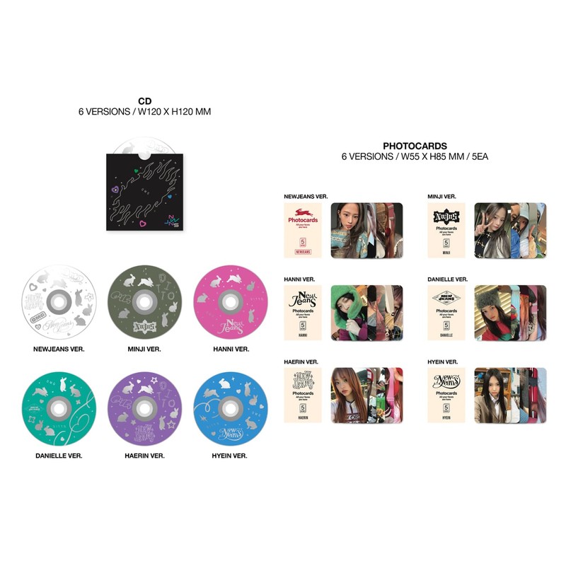 OMG [Message Card ver. / Random] + 3 Extra Photocards