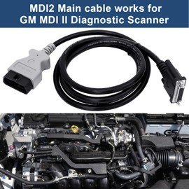 OBDii Diagnostic Tool OBD2 Diagnostic Tool F-00K-108-663 for Mdi2 Multiple Diagnostic Cable,Replace F-00K-108-663 EL-52100-1 1699200142 Cable for MDI II EL-52100 for GM Diagnotic Scanner-16 Pin