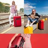Pair Luggage Straps for Suitcases, Secure & Adjustable Luggage Straps,